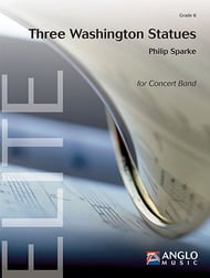 cover Three Washington Statues Concert Band sheet music cover